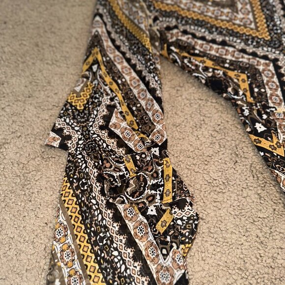 INC International Concepts Printed Bell Sleeve Dress - Picture 7 of 16